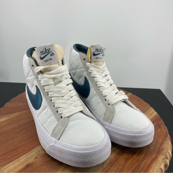 Eric Koston x Nike SB Blazer Zoom Mid EK | Size 5.5 | Nightshade | DO9399-100 main image 8